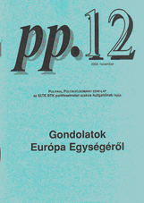Pp 12 Gondolatok Europa Egysegerol Europa Varietas Institute